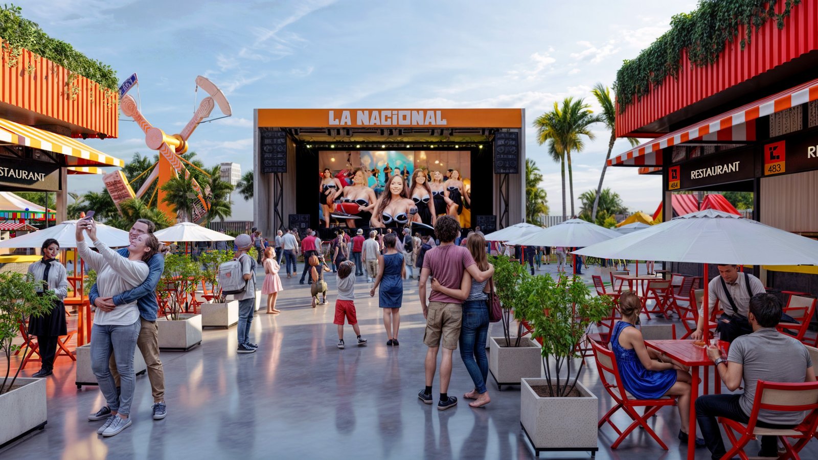 Áreas comunes y circulaciones